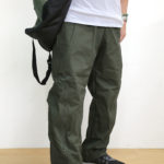 全新型人男裝墨綠色尿袋褲Urine Bag Pants